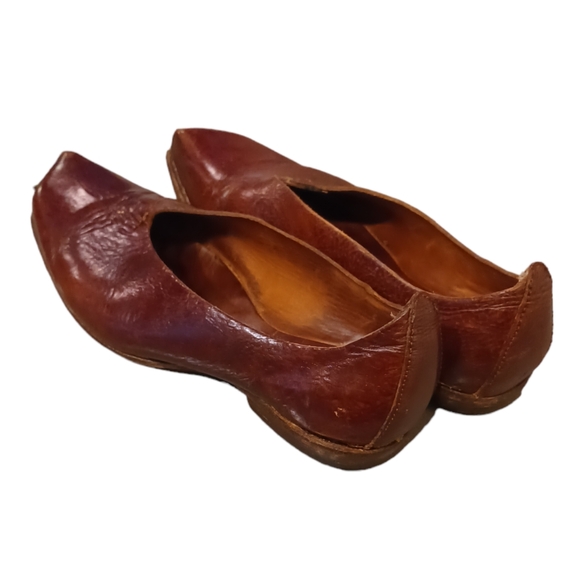 Cydwoq Vintage Asymmetrical Unique Leather Handmade Fairycore Witchcore 36 FLAW - Picture 7 of 16